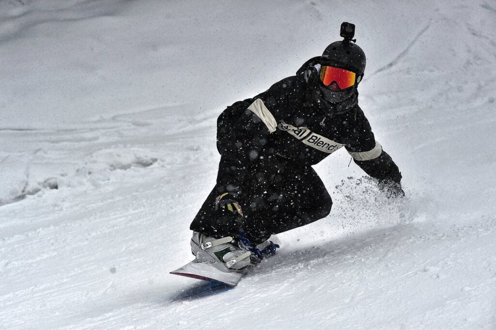 De transformatie van snowboardwinkel tot winterparadijs